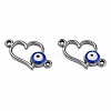 304 Stainless Steel Enamel Connector Charms STAS-N087-64-03P-2