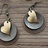 Alloy Dangle Earrings WG4ACD3-01-5