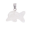 Natural Quartz Crystal Pendants PW-WG170A9-10-1