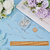 40Pcs 4 Styles Brass Tube Beads KK-CN0002-90-3