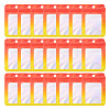 60Pcs Rectangle Glitter Holographic Plastic Resealable Packaging Bags ABAG-TA0001-97A-02-2