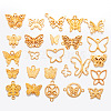 Alloy Pendants & Links Connector Charms Sets PW-WG0DFB9-04-1