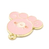 Sea Animal Alloy Enamel Pendants ENAM-D041-07C-3