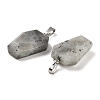 Natural Mixed Stone Pendants G-G004-06A-M01-3