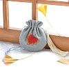 Handmade Fabric Ancient Style Hanging Bag PW-WG08025-04-1