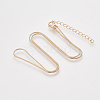 Brass Snake Chain Necklaces X-MAK-T006-11A-KC-1