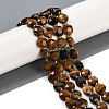 Natural Tiger Eye Beads Strands G-C116-A14-01-1