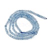 Natural Aquamarine Beads Strands G-L587-B02-01-5