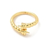 Brass Cup Peg Open Cuff Ring Settings LS-KK-G518-10G-05-2