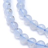 Natural Blue Chalcedony Beads Strands G-K310-C12-6mm-3