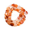 Natural Agate Beads Strands G-H024-D01-01-3