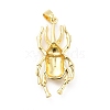 Rack Plating Brass Pendants KK-E067-01G-2