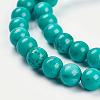 Natural Magnesite Beads Strands G-K205-02-6mm-3