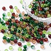 Baking Painted Crackle Glass Beads DGLA-X0006-4mm-10-1