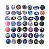 50Pcs 50 Styles Space Theme Paper Stickers Sets STIC-P004-14-1