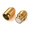 304 Stainless Steel Locking Tube Magnetic Clasps STAS-A151-02D-G-3