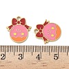 Christmas 304 Stainless Steel Enamel Pendants STAS-Z093-08Q-G-3