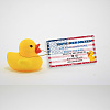 CREATCABIN 50Pcs Duck Theme Paper Card AJEW-CN0001-94I-6
