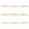 9Pcs Nickel Custom Self-adhesive Picture Stickers DIY-WH0450-183-1