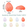 114Pcs Transparent Plastic Pendants KY-TA0001-56-3