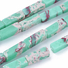 Synthetic Imperial Jasper Beads Strands X-G-E508-02G-1