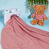 Cotton Fabric with Strip Pattern DIY-PH0037-96C-4