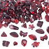 125G Gradient Color Transparent Glass Beads GLAA-TA0003-58D-3