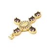 Rack Plating Brass Pendants KK-D087-12G-4