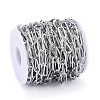 Tarnish Resistant 304 Stainless Steel Paperclip Chains CHS-F011-01A--P-4