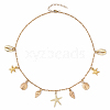 304 Stainless Steel Necklaces NJEW-YW00009-1
