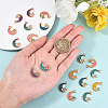 100pcs 5 Color Alloy Enamel Pendants PALLOY-CJ0001-142-4