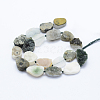 Natural Ocean Agate/Ocean Jasper Beads Strands G-F532-07-A-2