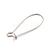Tarnish Resistant 304 Stainless Steel Hoop Earrings LS-STAS-D429-64-1
