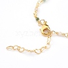 Natural Tourmaline Handmade Beaded Chains Bracelet Making AJEW-JB00907-02-3