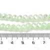 Baking Electroplate Glass Beads Strands LS-DGLA-A039-J10mm-B17-4