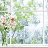 Gorgecraft Waterproof PVC Colored Laser Stained Window Film Adhesive Stickers DIY-WH0256-039-9