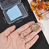 1Pc Adjustable Rhodium Plated Sterling Silver Finger Ring Components STER-BBC0006-95P-3