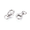 Anti-Tarnish 925 Sterling Silver Lobster Claw Clasps STER-N016-35P-2