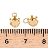 304 Stainless Steel Pendant Rhinestone Claw Charms Settings STAS-B121-01A-G-3
