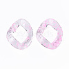 Transparent Acrylic Linking Rings OACR-N009-015A-B07-2