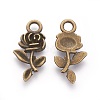 Tibetan Style Alloy Pendants PALLOY-WH0054-01AB-2
