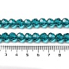 Transparent Glass Beads LS-EGLA-A035-T8mm-D12-5