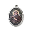 304 Stainless Steel Printed Religion Pendants STAS-G387-03P-08-1