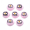 Opaque Resin Enamel Cabochons CRES-N031-027-2