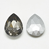 Pointed Back Glass Rhinestone Cabochons RGLA-T081-18x25mm-03-2