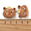 Bear Theme Opaque Resin Cabochons CRES-D040-01A-3