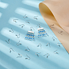 100Pcs 304 Stainless Steel French Earring Hooks STAS-UN0063-65-4