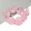 Natural Rose Quartz Beads Strands G-H095-A10-01-2