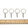 50Pcs Iron Keychain Ring IFIN-FS0001-56-5