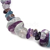 12Pcs 12 Styles Mixed Gemstone Chip Beaded Necklaces for Women G-B122-04-3